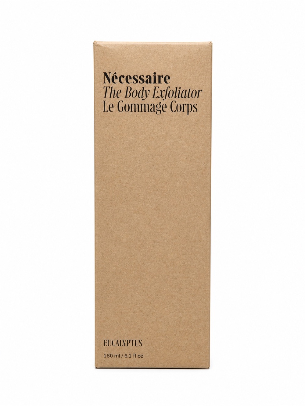 Nécessaire Eucalyptus Body Exfoliator - Cream Packaging